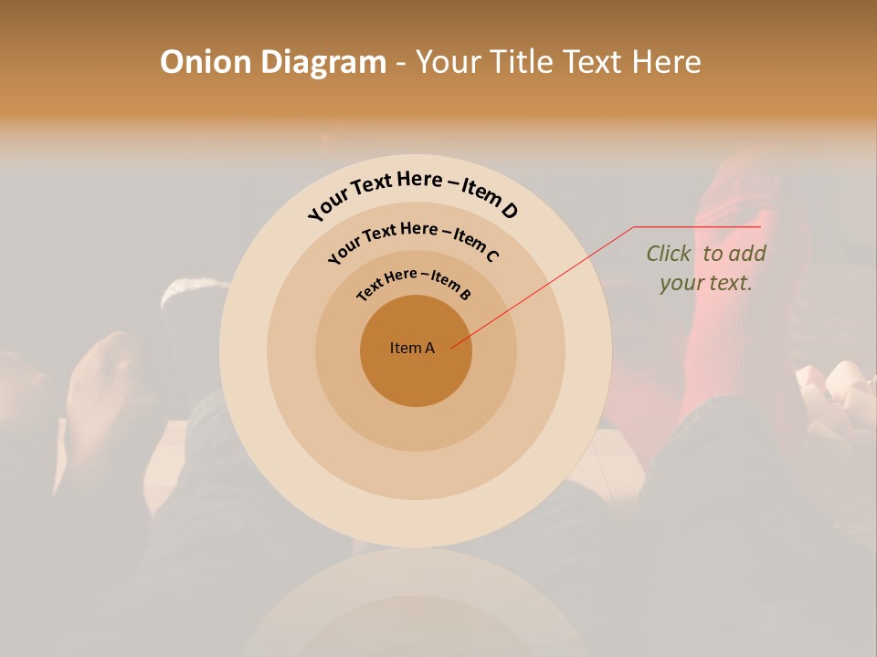 Detail Relaxing Dad PowerPoint Template