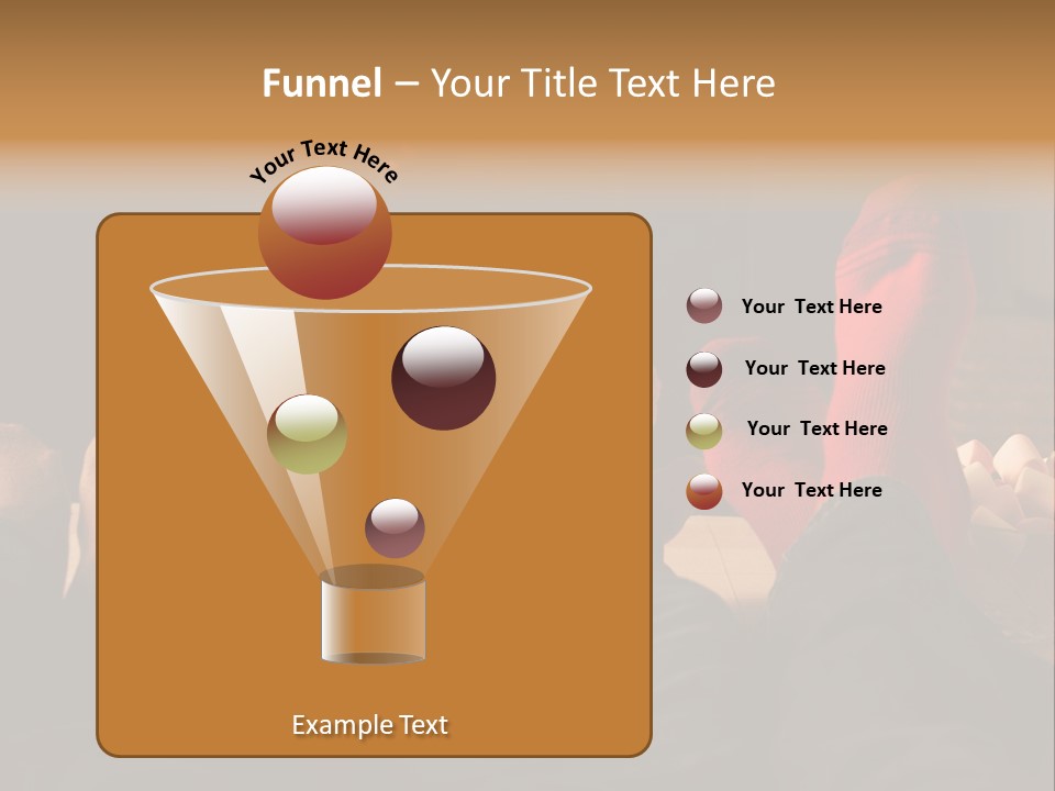 Detail Relaxing Dad PowerPoint Template