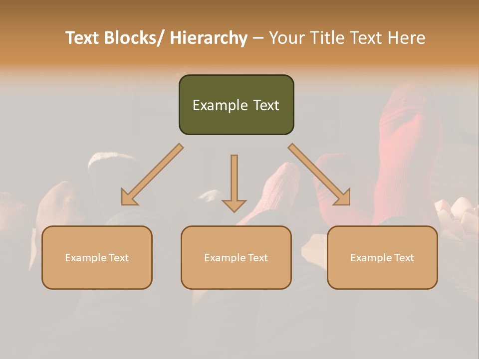 Detail Relaxing Dad PowerPoint Template