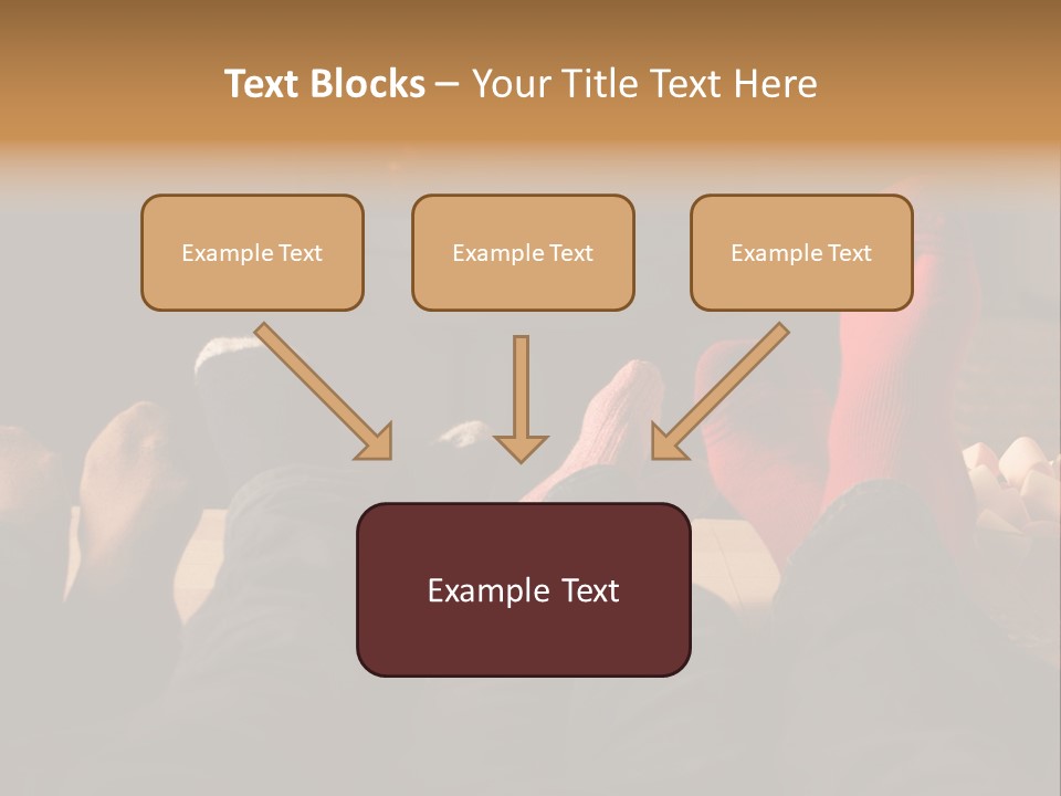 Detail Relaxing Dad PowerPoint Template