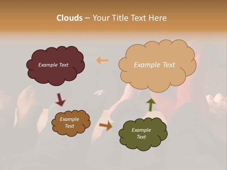 Detail Relaxing Dad PowerPoint Template
