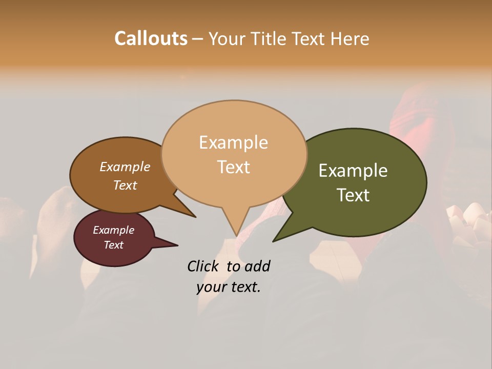 Detail Relaxing Dad PowerPoint Template