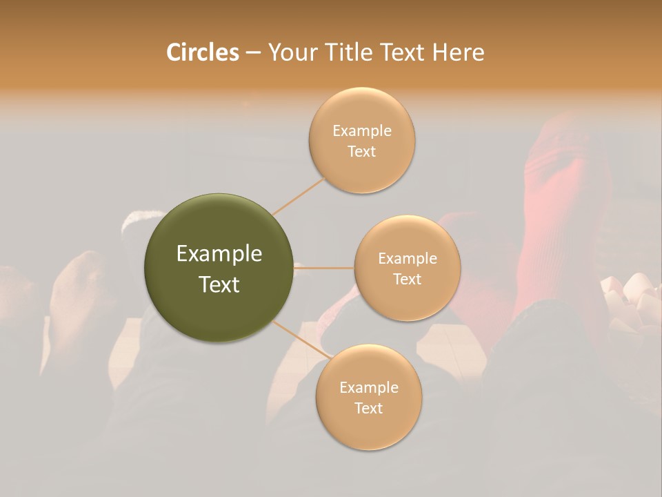 Detail Relaxing Dad PowerPoint Template