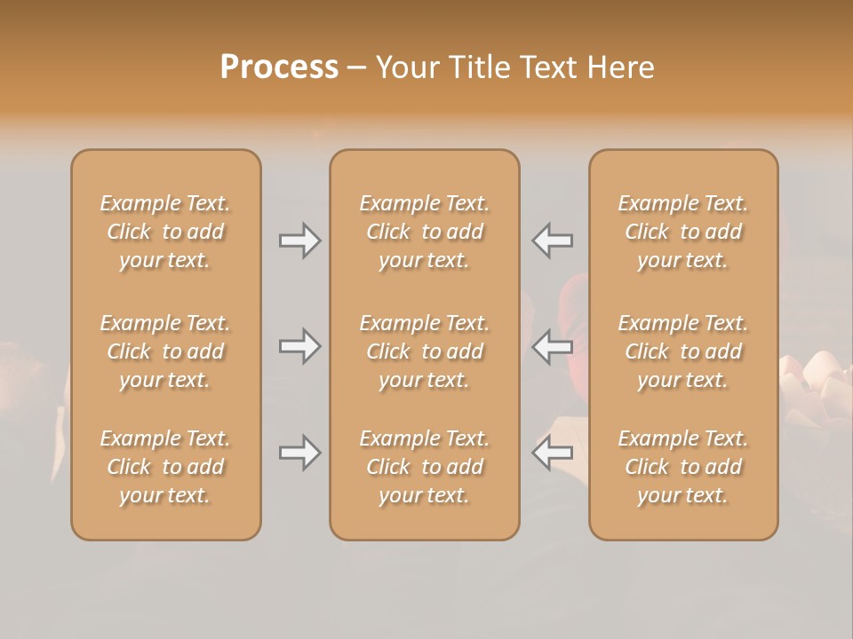 Detail Relaxing Dad PowerPoint Template