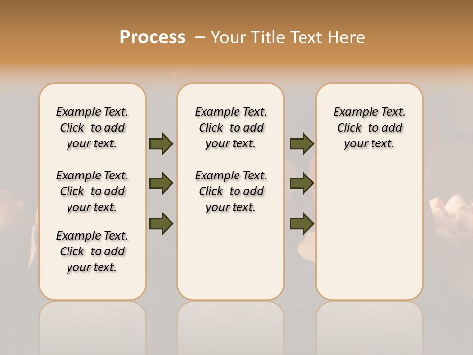 Detail Relaxing Dad PowerPoint Template