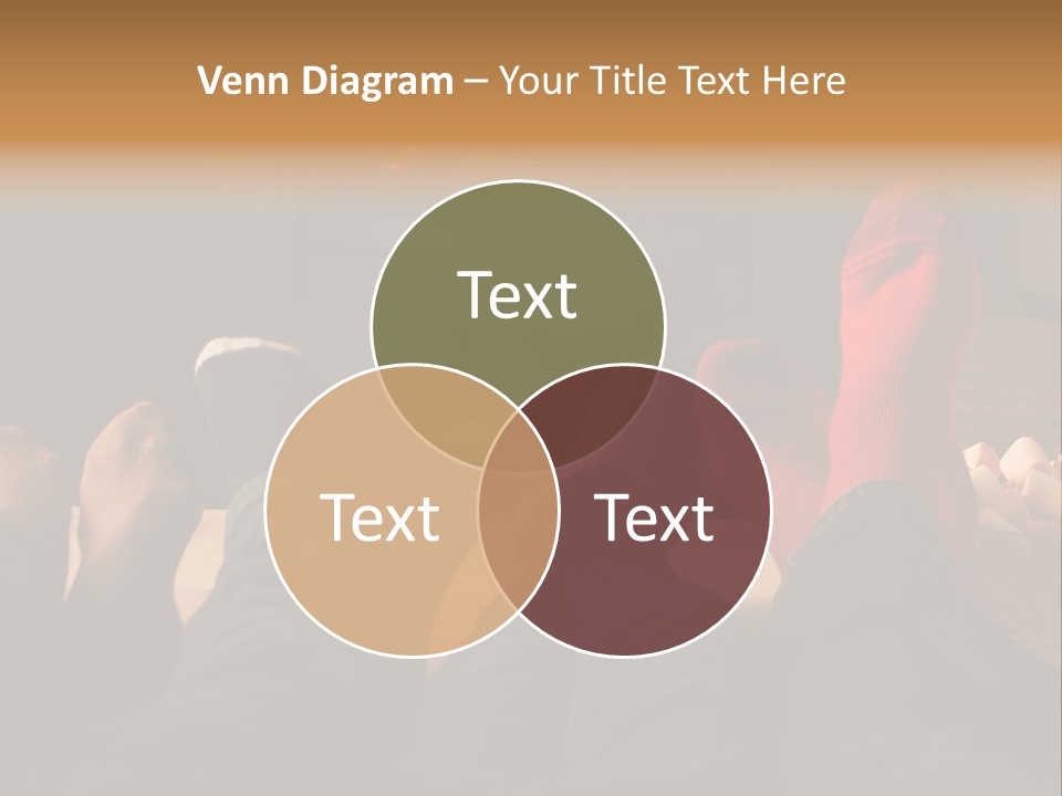 Detail Relaxing Dad PowerPoint Template