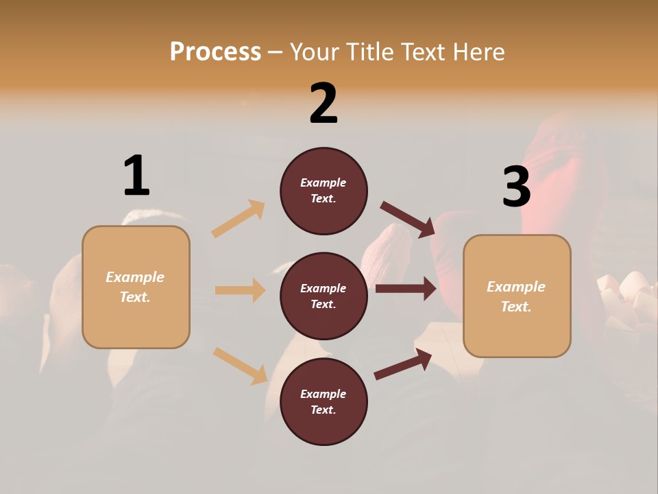 Detail Relaxing Dad PowerPoint Template