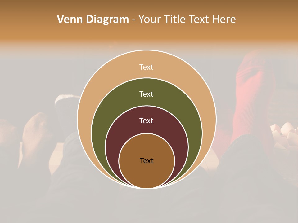 Detail Relaxing Dad PowerPoint Template