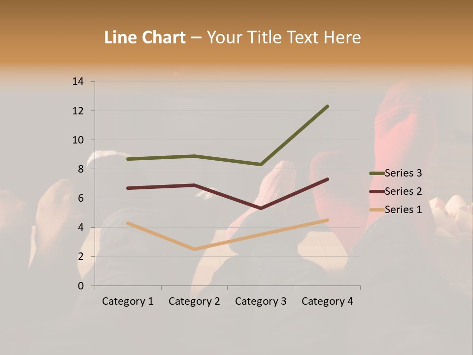 Detail Relaxing Dad PowerPoint Template