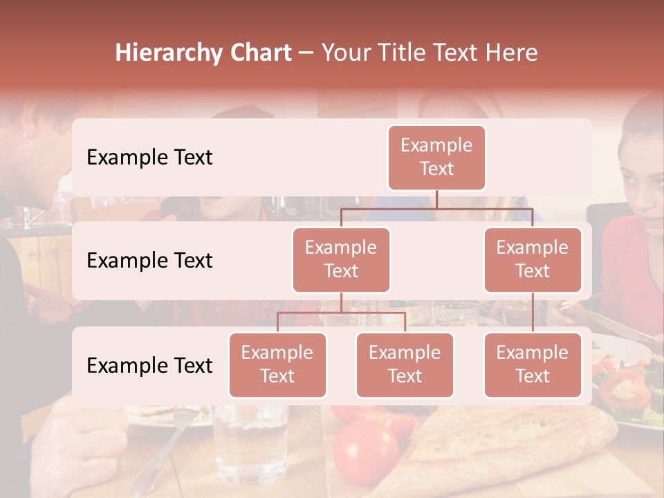 Teen Father Lunch PowerPoint Template