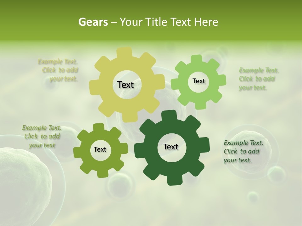 Viral Molecules Epidemic PowerPoint Template