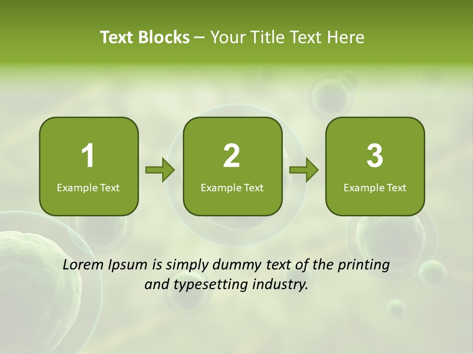 Viral Molecules Epidemic PowerPoint Template