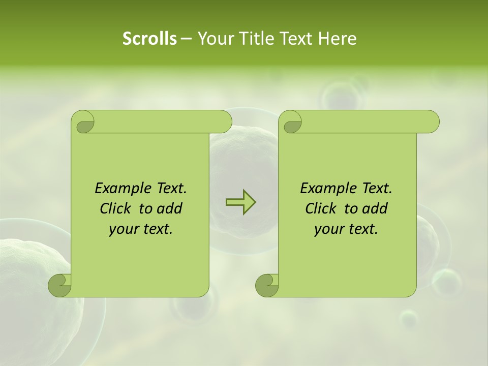 Viral Molecules Epidemic PowerPoint Template