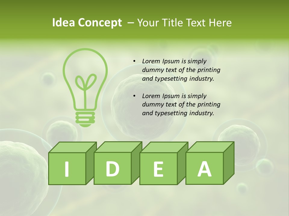 Viral Molecules Epidemic PowerPoint Template