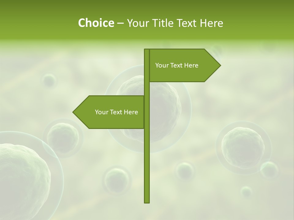 Viral Molecules Epidemic PowerPoint Template