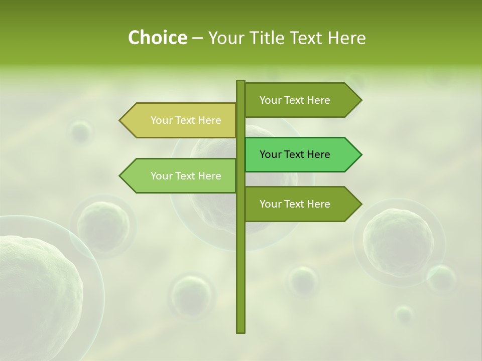 Viral Molecules Epidemic PowerPoint Template
