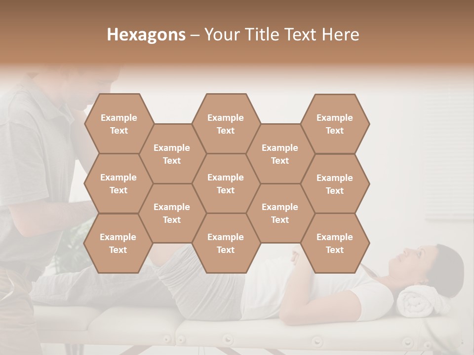 Male Exercising Osteopath PowerPoint Template