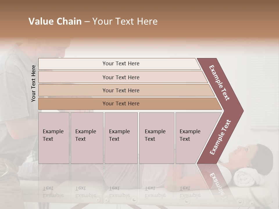 Male Exercising Osteopath PowerPoint Template