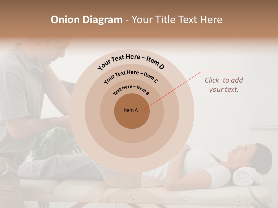 Male Exercising Osteopath PowerPoint Template