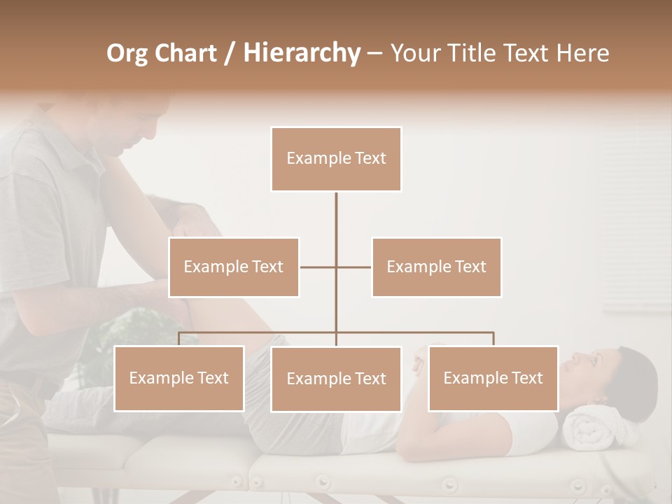 Male Exercising Osteopath PowerPoint Template