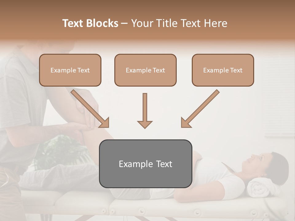 Male Exercising Osteopath PowerPoint Template