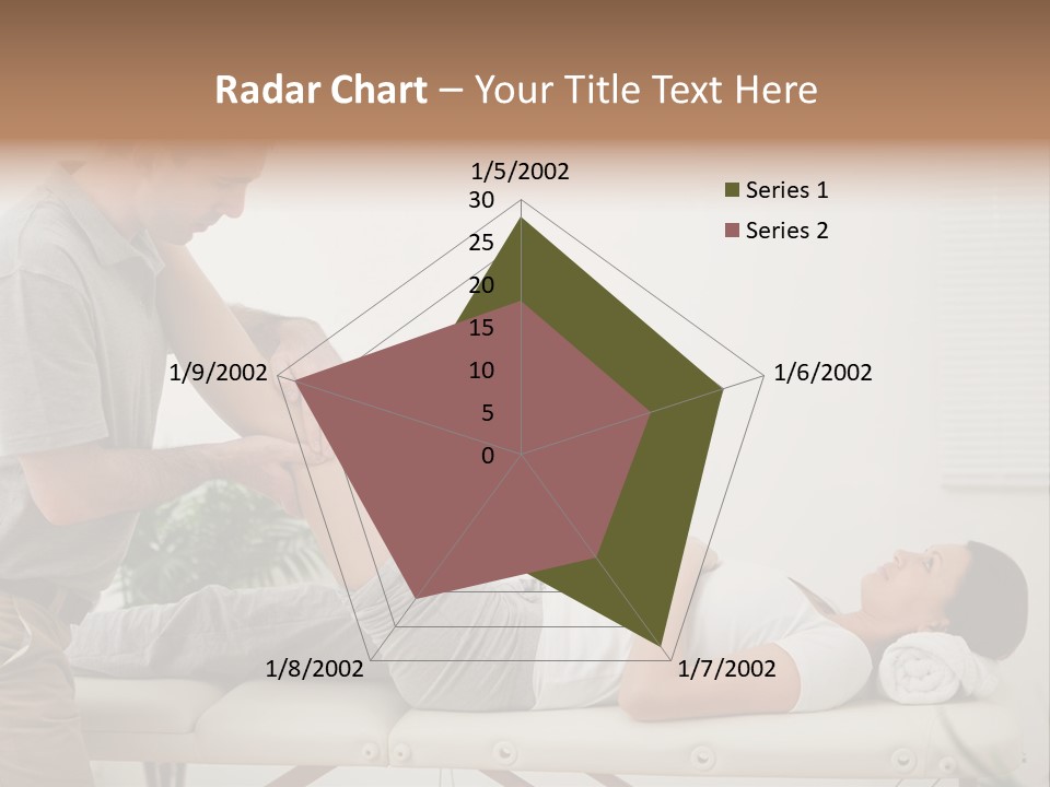 Male Exercising Osteopath PowerPoint Template