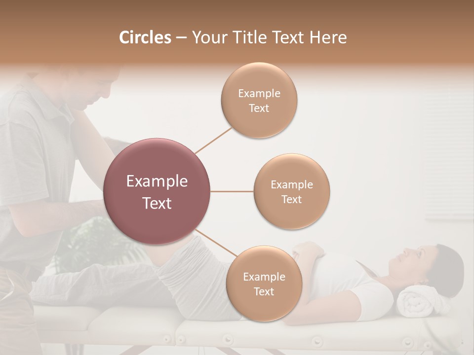 Male Exercising Osteopath PowerPoint Template