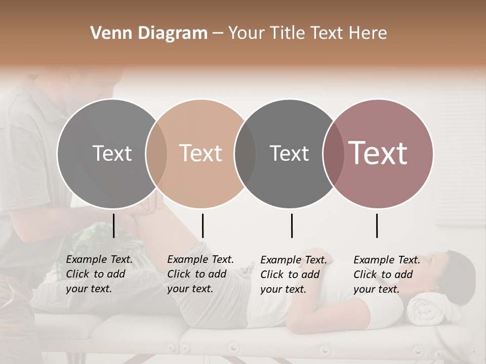 Male Exercising Osteopath PowerPoint Template
