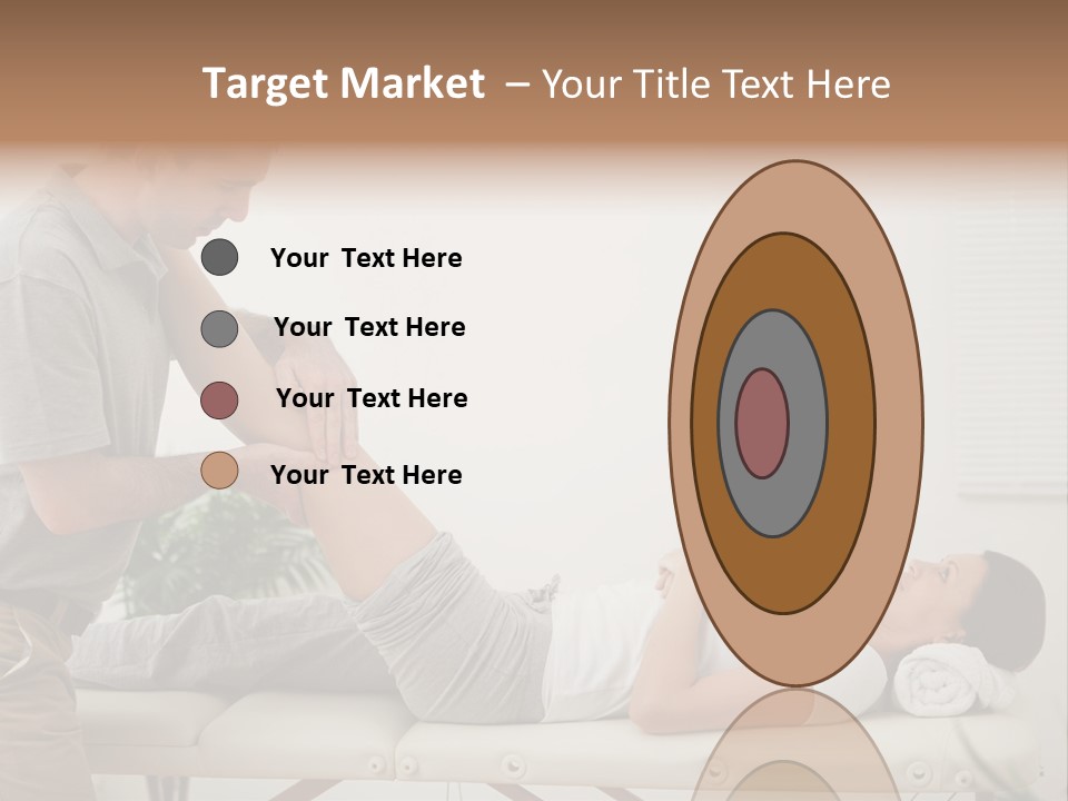 Male Exercising Osteopath PowerPoint Template