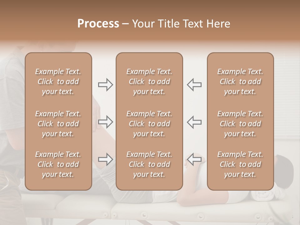 Male Exercising Osteopath PowerPoint Template