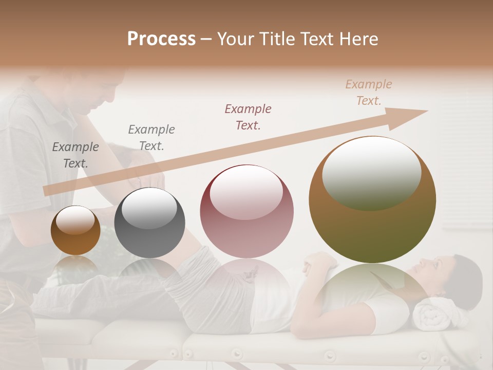 Male Exercising Osteopath PowerPoint Template