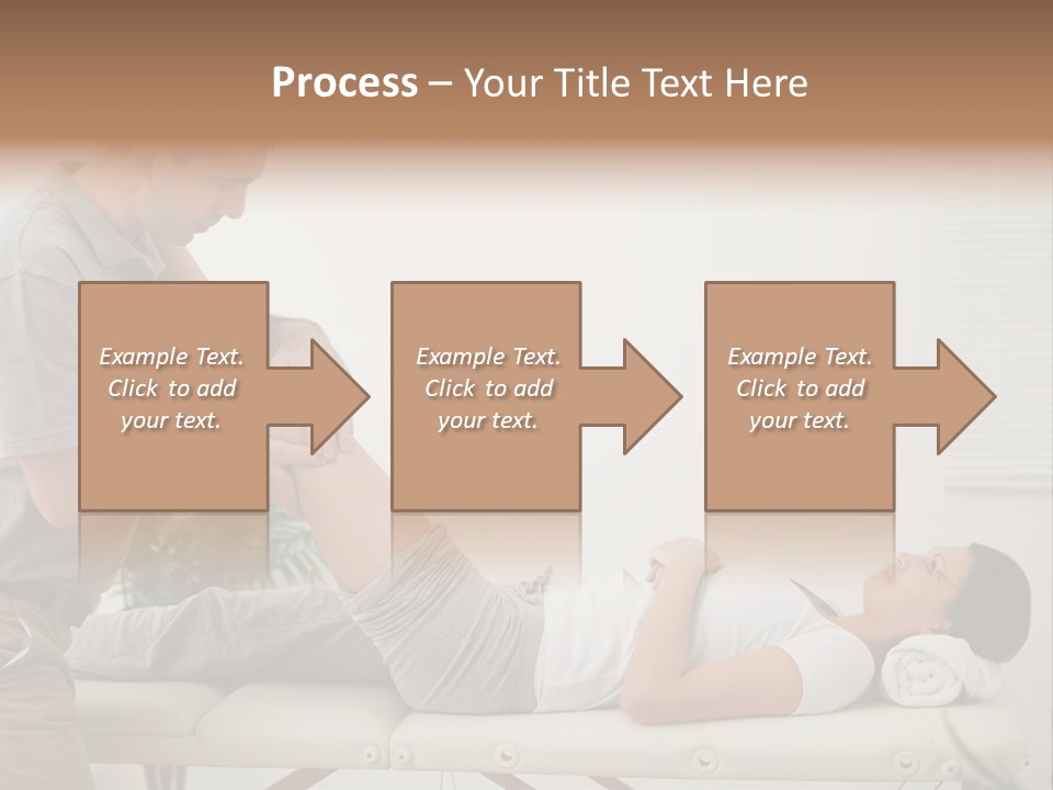 Male Exercising Osteopath PowerPoint Template