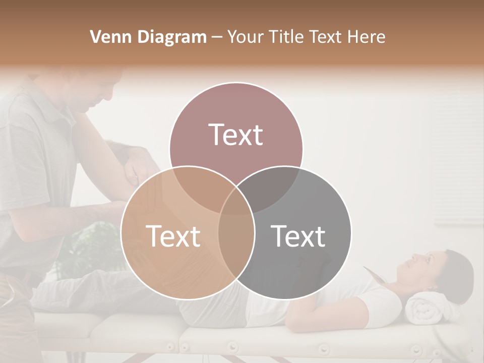 Male Exercising Osteopath PowerPoint Template