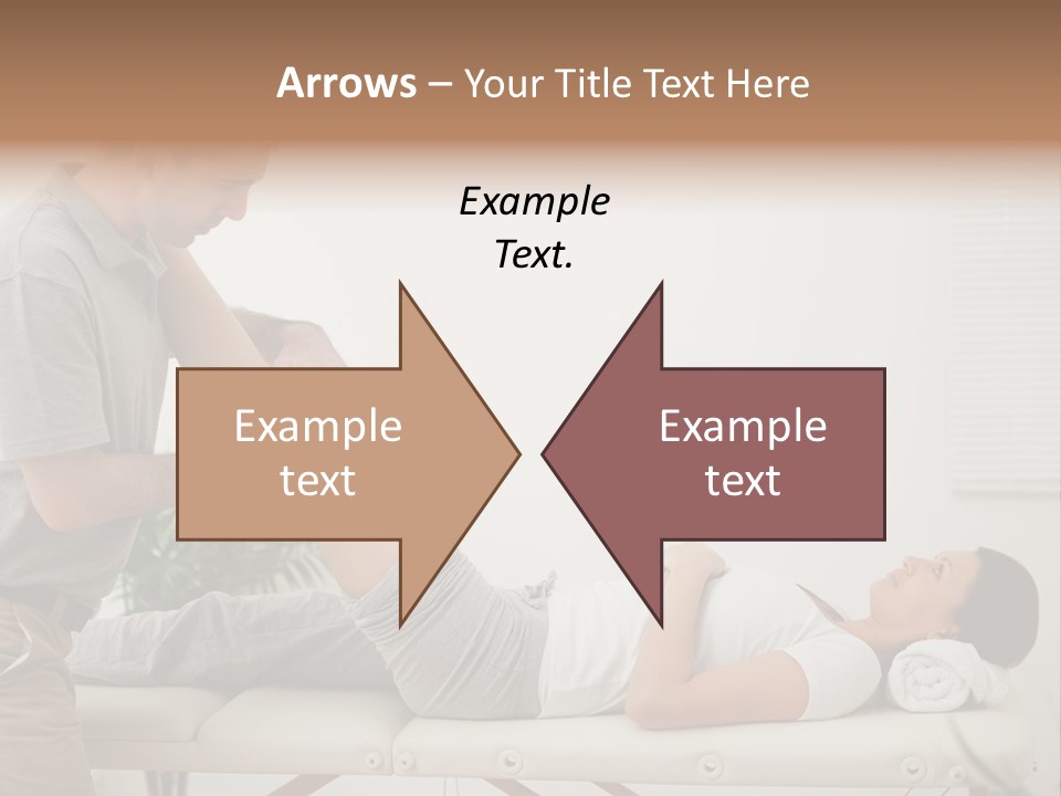 Male Exercising Osteopath PowerPoint Template