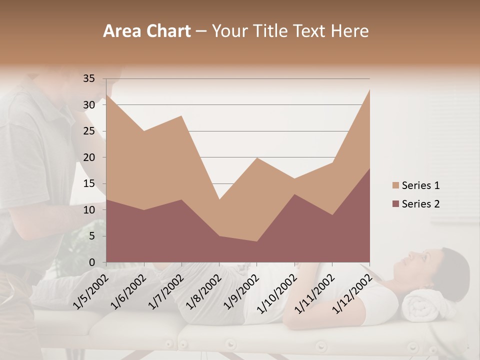 Male Exercising Osteopath PowerPoint Template