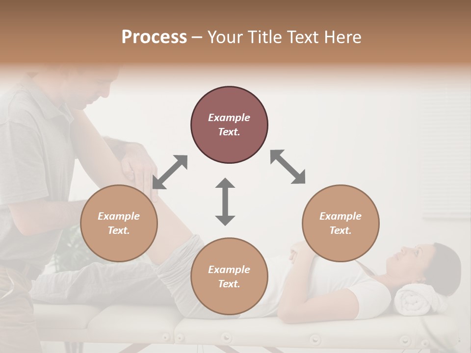 Male Exercising Osteopath PowerPoint Template