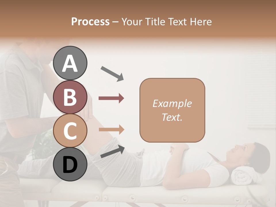 Male Exercising Osteopath PowerPoint Template