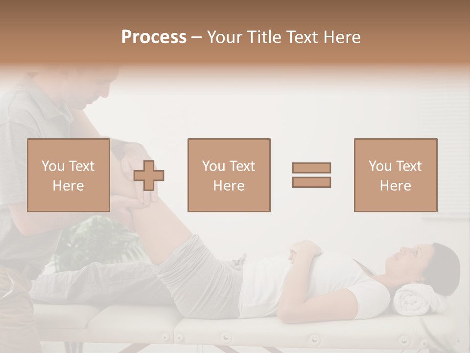 Male Exercising Osteopath PowerPoint Template
