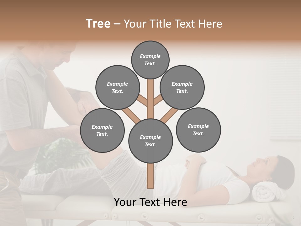 Male Exercising Osteopath PowerPoint Template