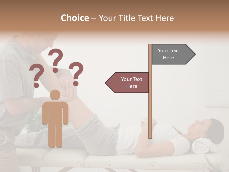 Male Exercising Osteopath PowerPoint Template