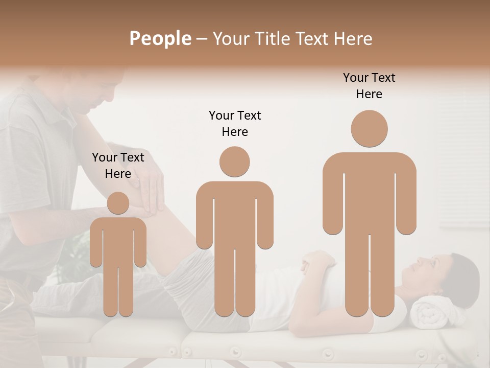 Male Exercising Osteopath PowerPoint Template