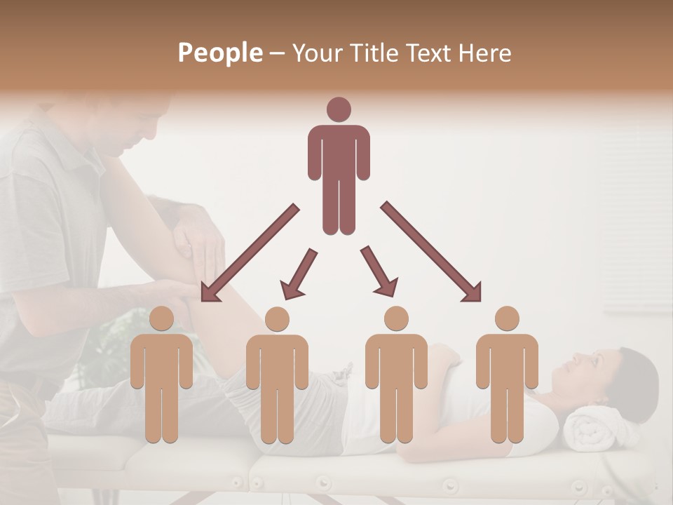 Male Exercising Osteopath PowerPoint Template