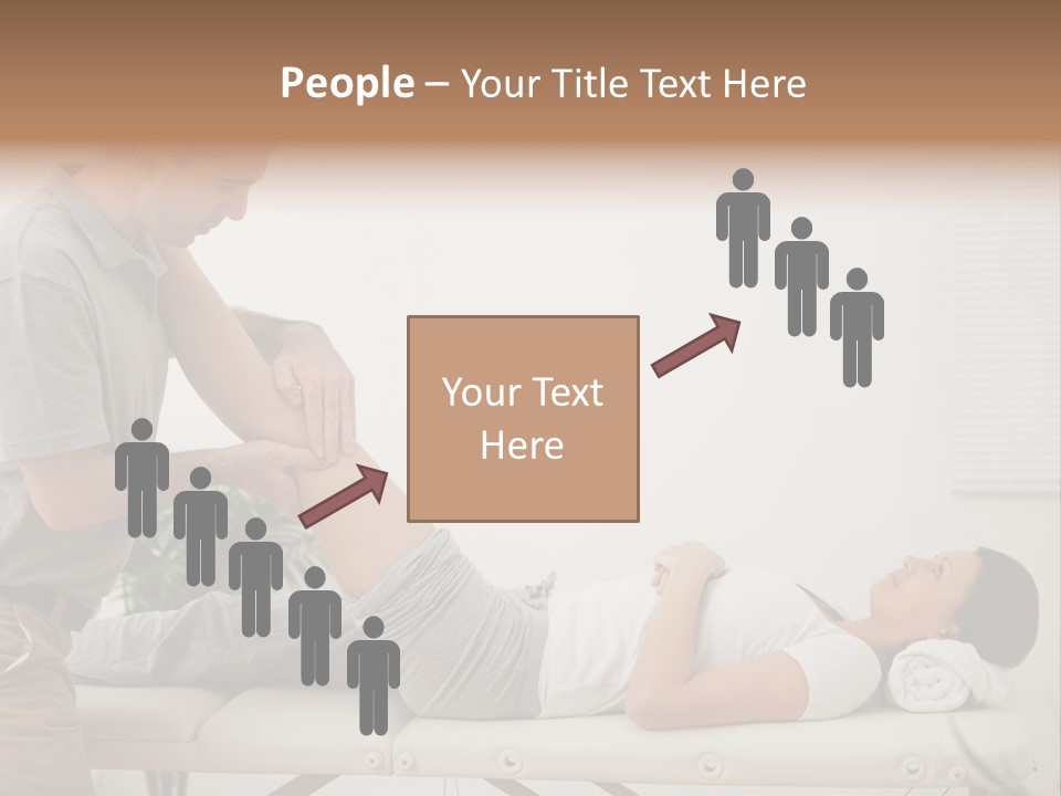 Male Exercising Osteopath PowerPoint Template