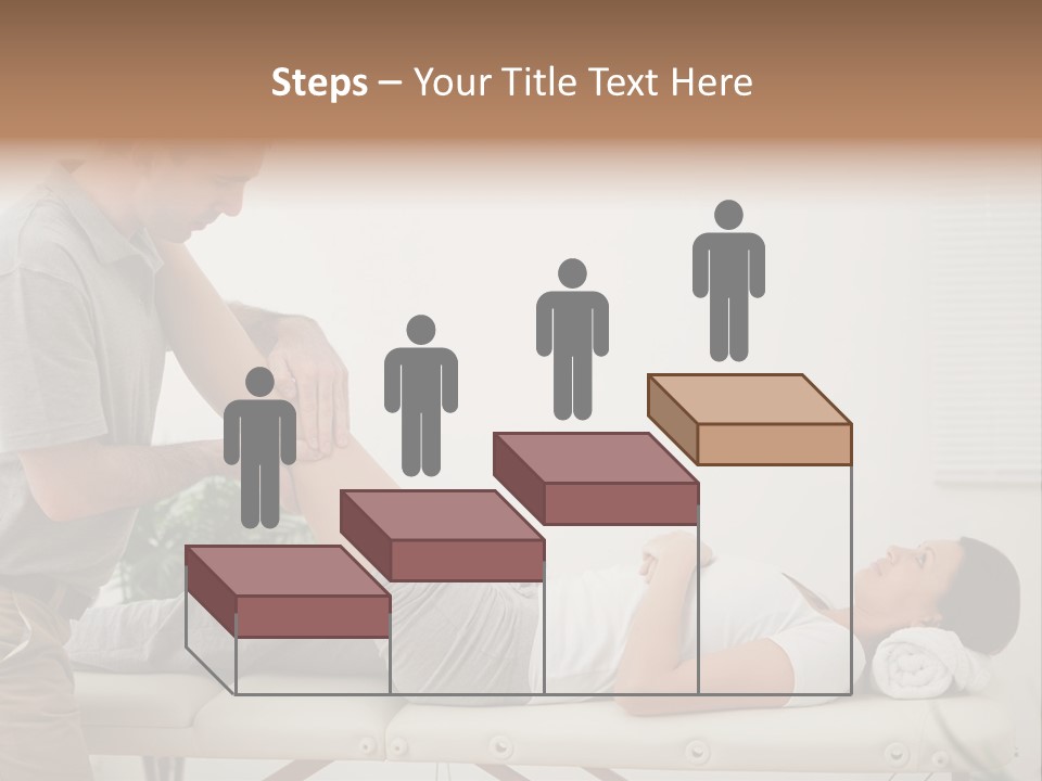 Male Exercising Osteopath PowerPoint Template