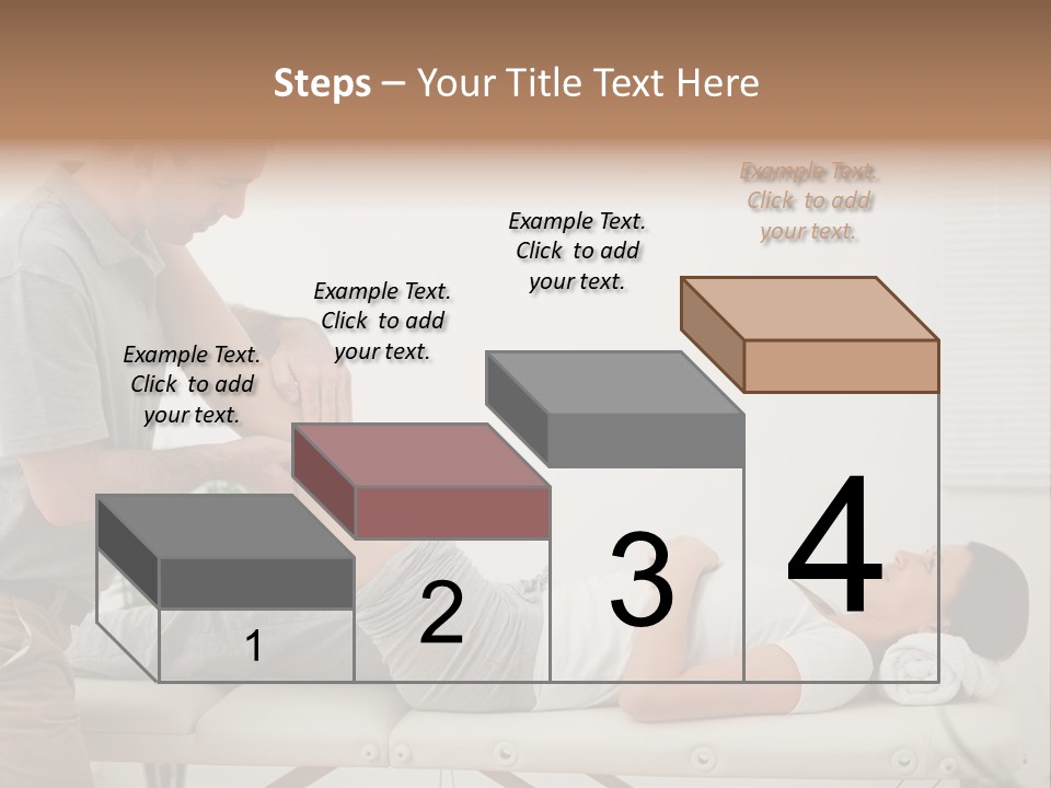 Male Exercising Osteopath PowerPoint Template