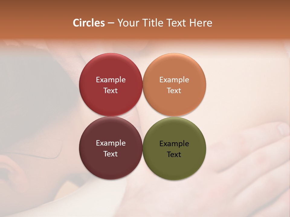 Spinal Manipulation Medicine Focus Shot PowerPoint Template