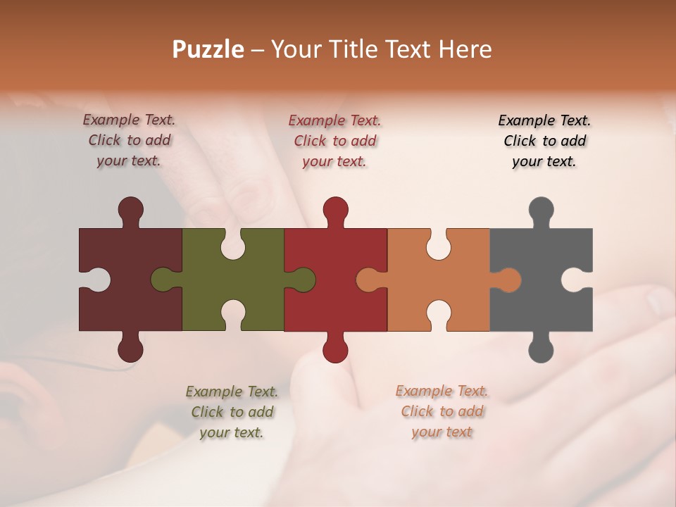 Spinal Manipulation Medicine Focus Shot PowerPoint Template