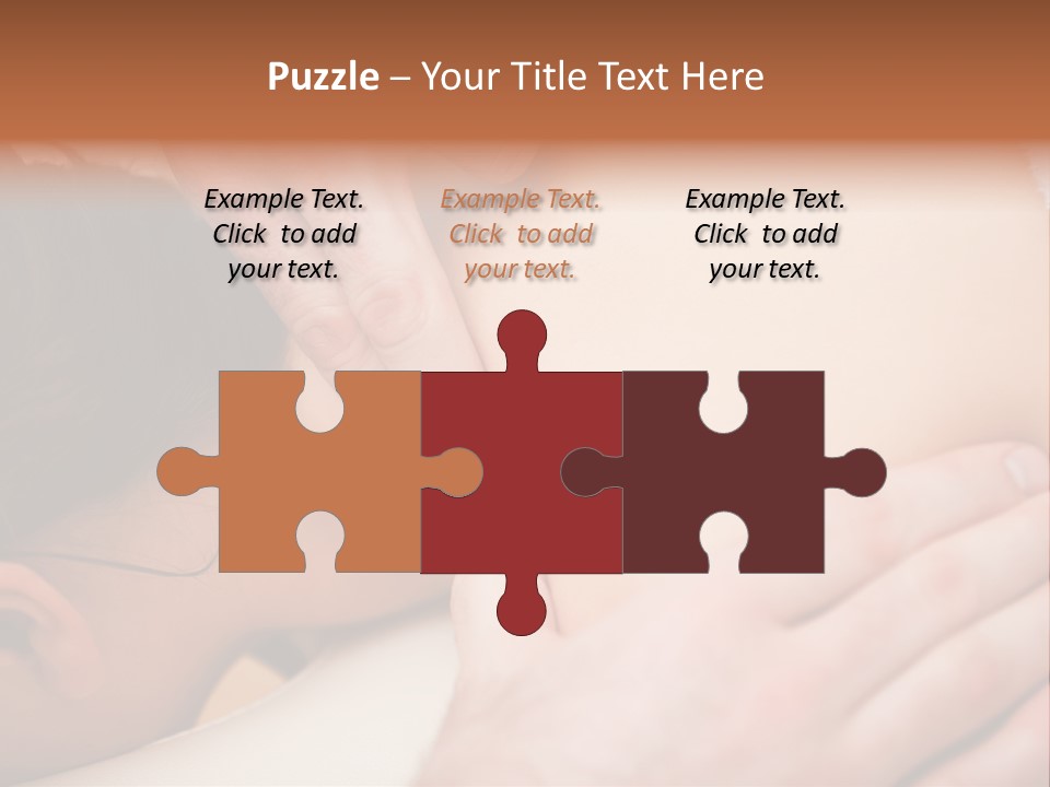 Spinal Manipulation Medicine Focus Shot PowerPoint Template