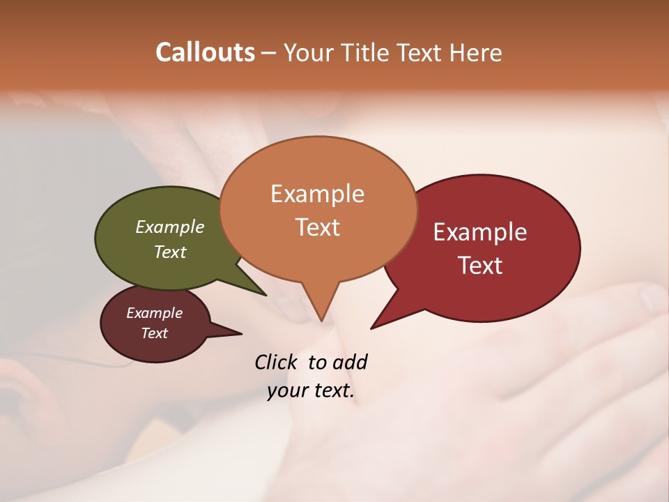 Spinal Manipulation Medicine Focus Shot PowerPoint Template