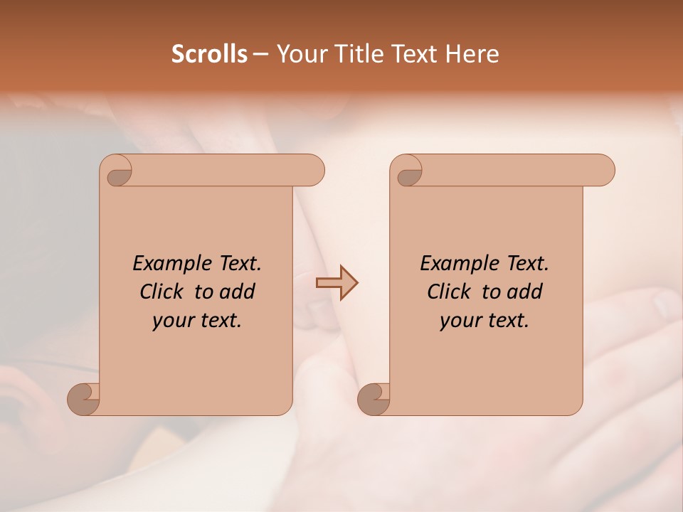 Spinal Manipulation Medicine Focus Shot PowerPoint Template